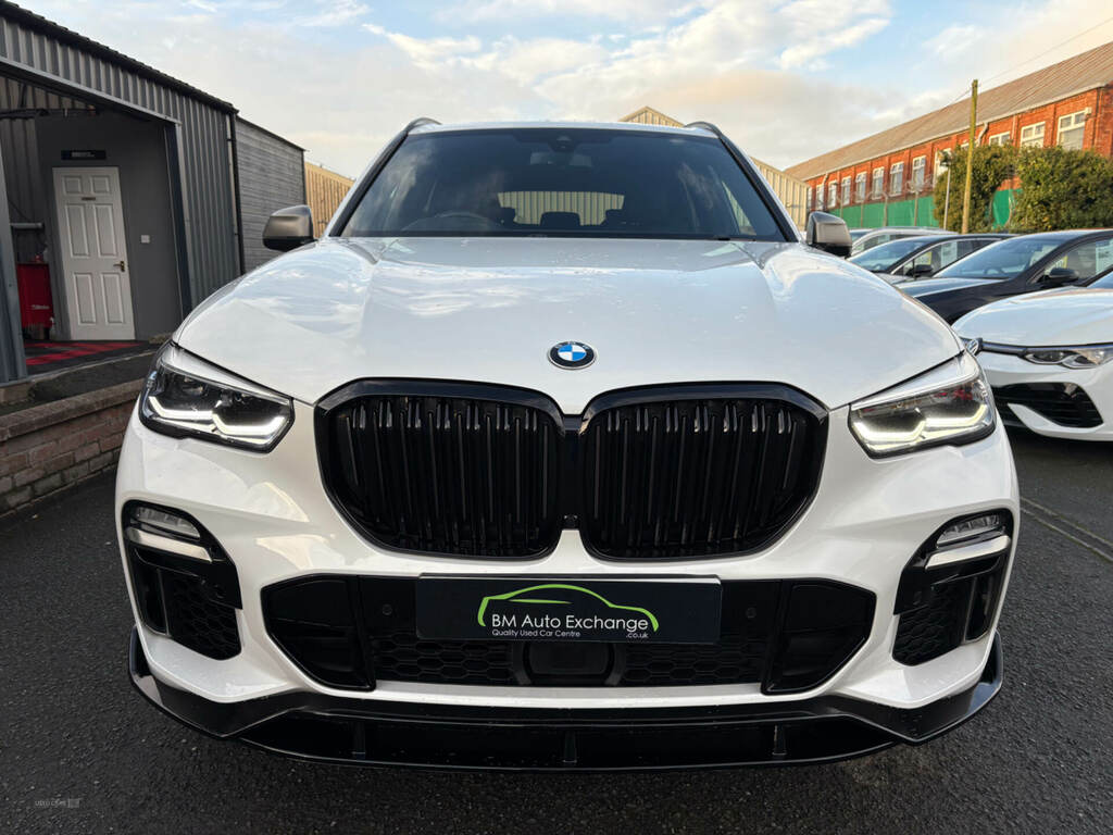 BMW X5 Xdrive M50d NH19CVF White #3
