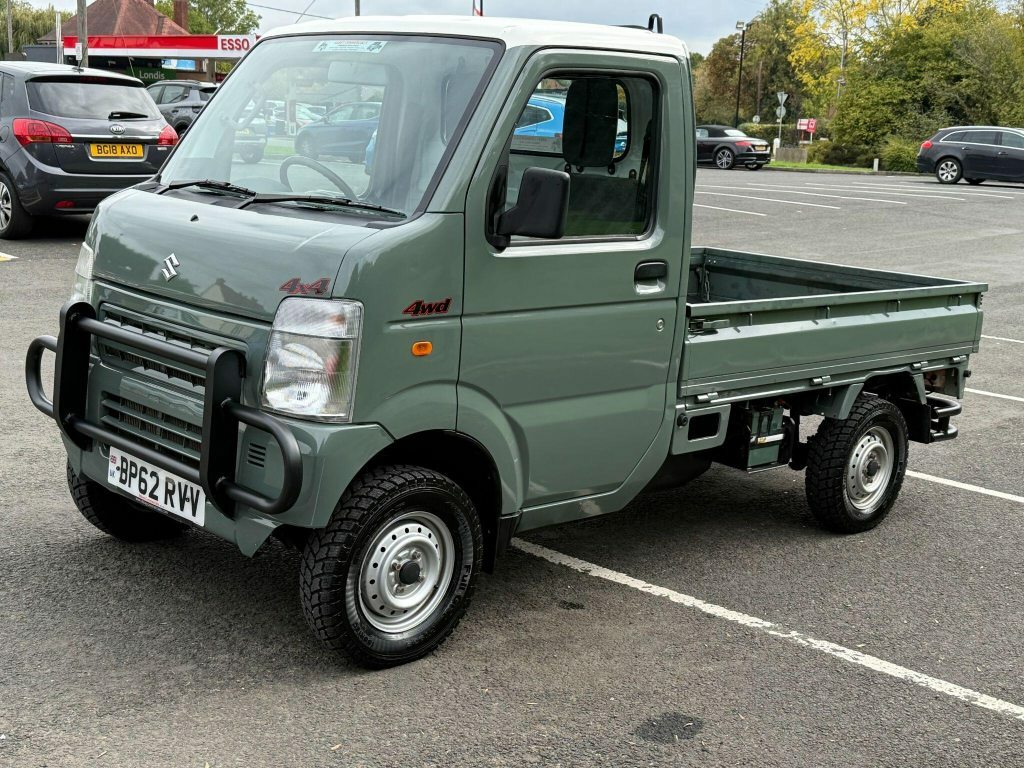Suzuki Carry Carry Pick Up Kei Micro Truck White #3
