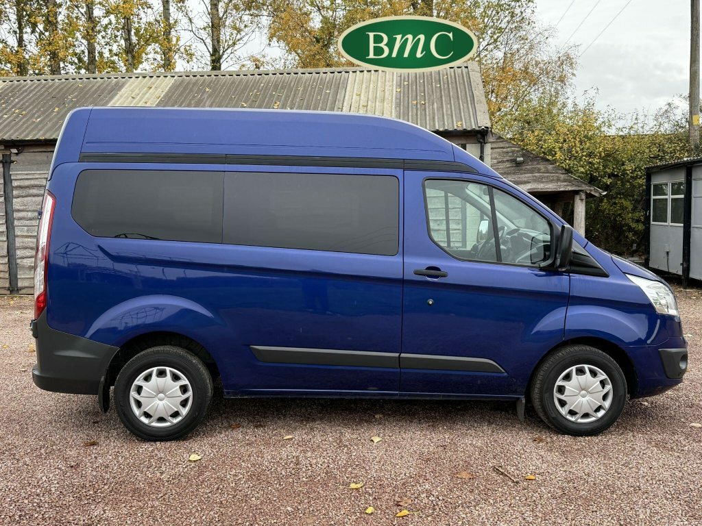Ford Tourneo Custom 2.0 310 Trend L1 H2 High Roof 9 Seat GD67AFN Blue #2