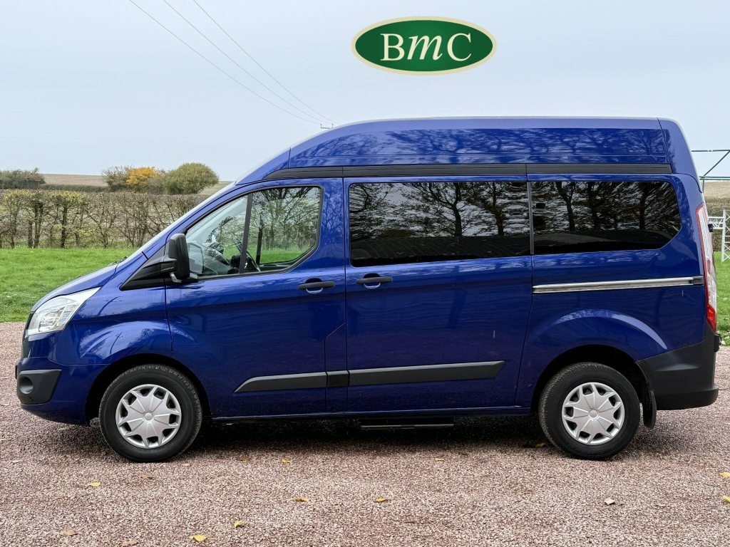 Ford Tourneo Custom 2.0 310 Trend L1 H2 High Roof 9 Seat GD67AFN Blue #4