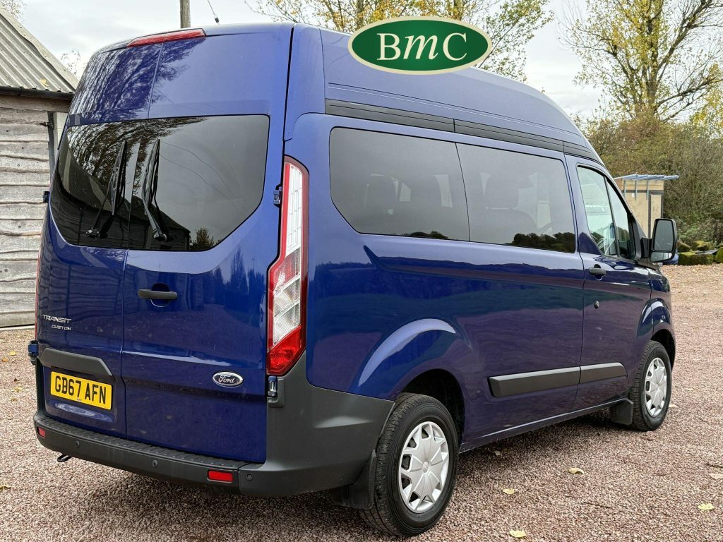 Ford Tourneo Custom 2.0 310 Trend L1 H2 High Roof 9 Seat GD67AFN Blue #6
