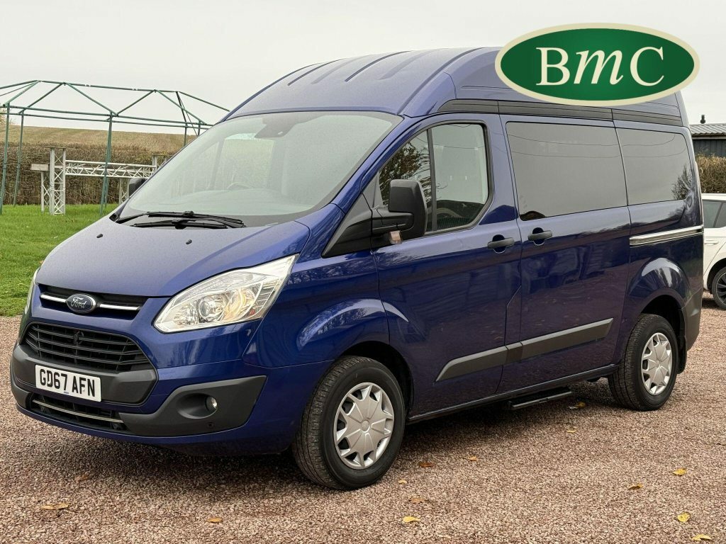 Ford Tourneo Custom 2.0 310 Trend L1 H2 High Roof 9 Seat GD67AFN Blue #3