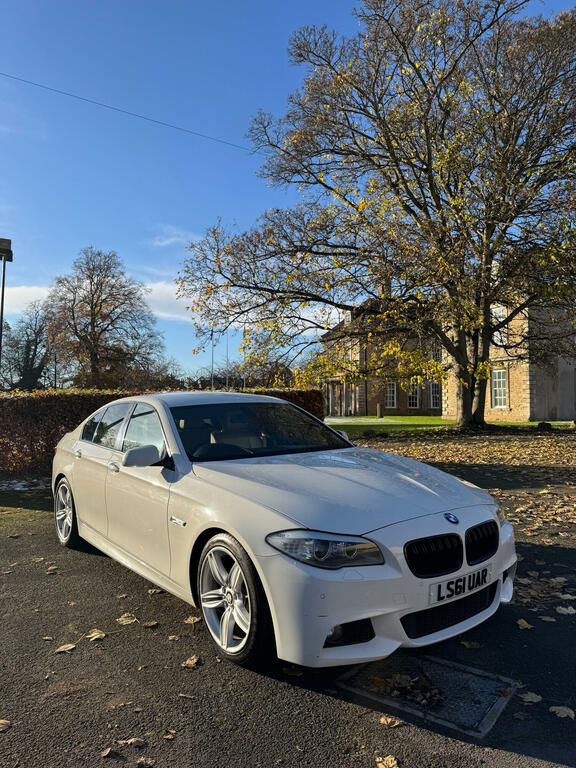 BMW 5 Series Saloon 2.0 520D M Sport Saloon 201161 White