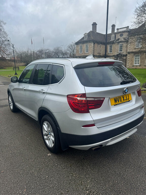 BMW X3 Suv 2.0 X3 Xdrive20d Se 2011 MV11XJJ Silver #3