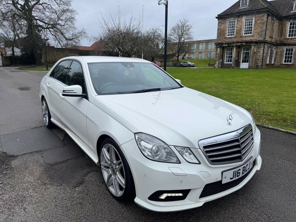 Mercedes-Benz E Class Saloon 3.0 E350 Cdi V6 Blueefficiency Sport 2010 White