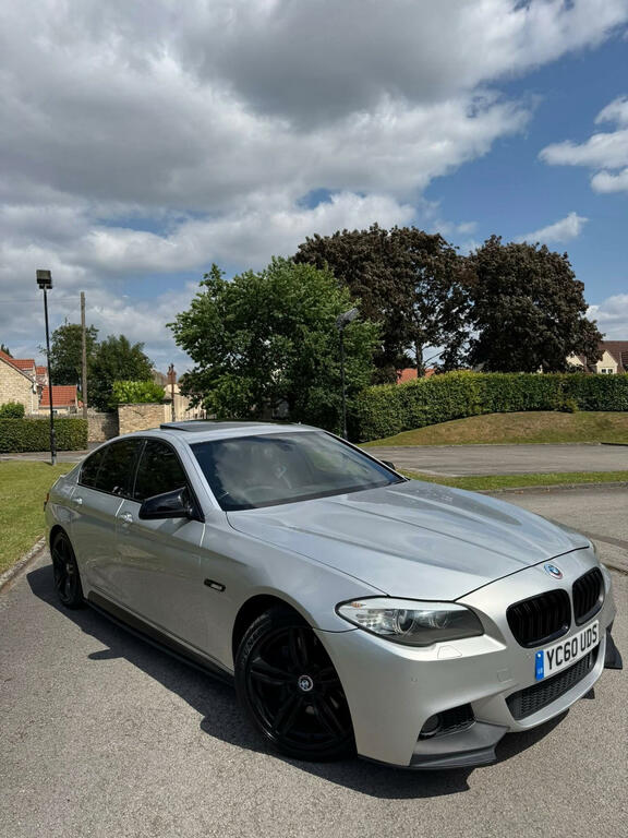 BMW 5 Series Saloon 3.0 530D M Sport Saloon 201060 Silver