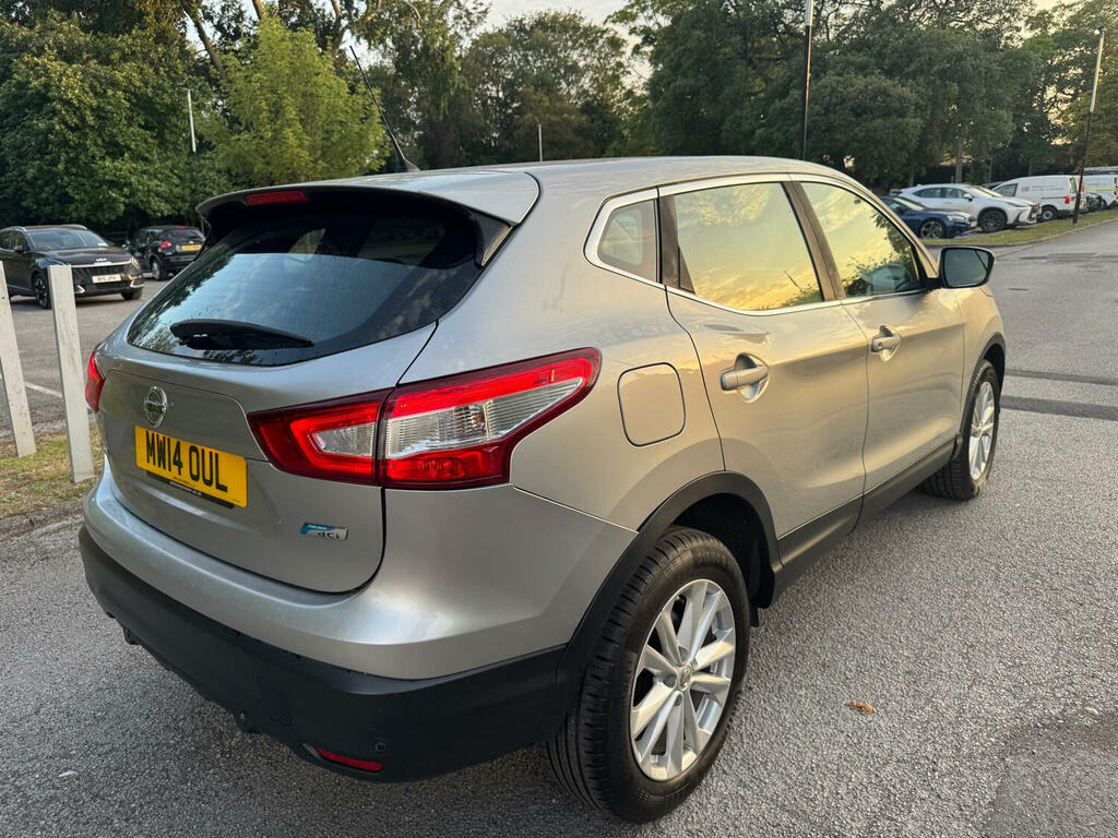 Nissan Qashqai Suv 1.5 Dci Acenta 2014 MW14OUL Silver #5