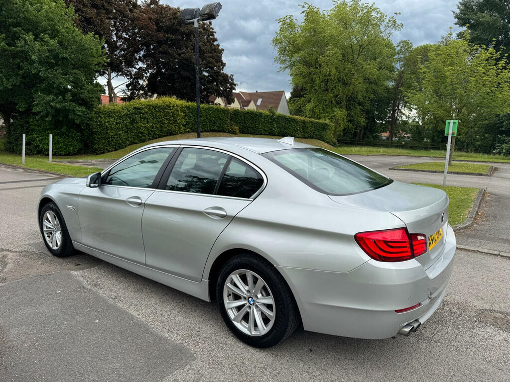 BMW 5 Series Saloon 2.0 520D Se Saloon 2012 AV12UHL Silver #5