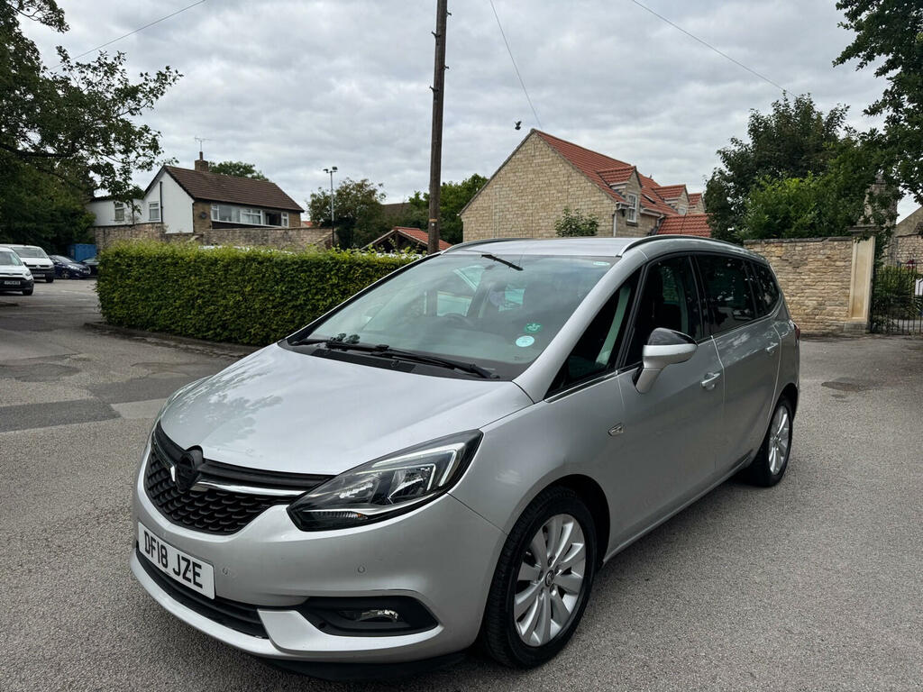Vauxhall Zafira Tourer Mpv 1.4 I Turbo Energy 2018 DF18JZE Silver #2