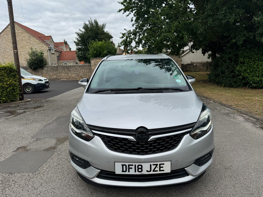 Vauxhall Zafira Tourer Mpv 1.4 I Turbo Energy 2018 DF18JZE Silver #3