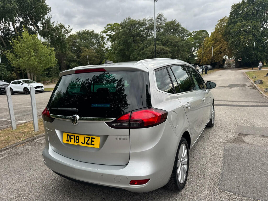 Vauxhall Zafira Tourer Mpv 1.4 I Turbo Energy 2018 DF18JZE Silver #4