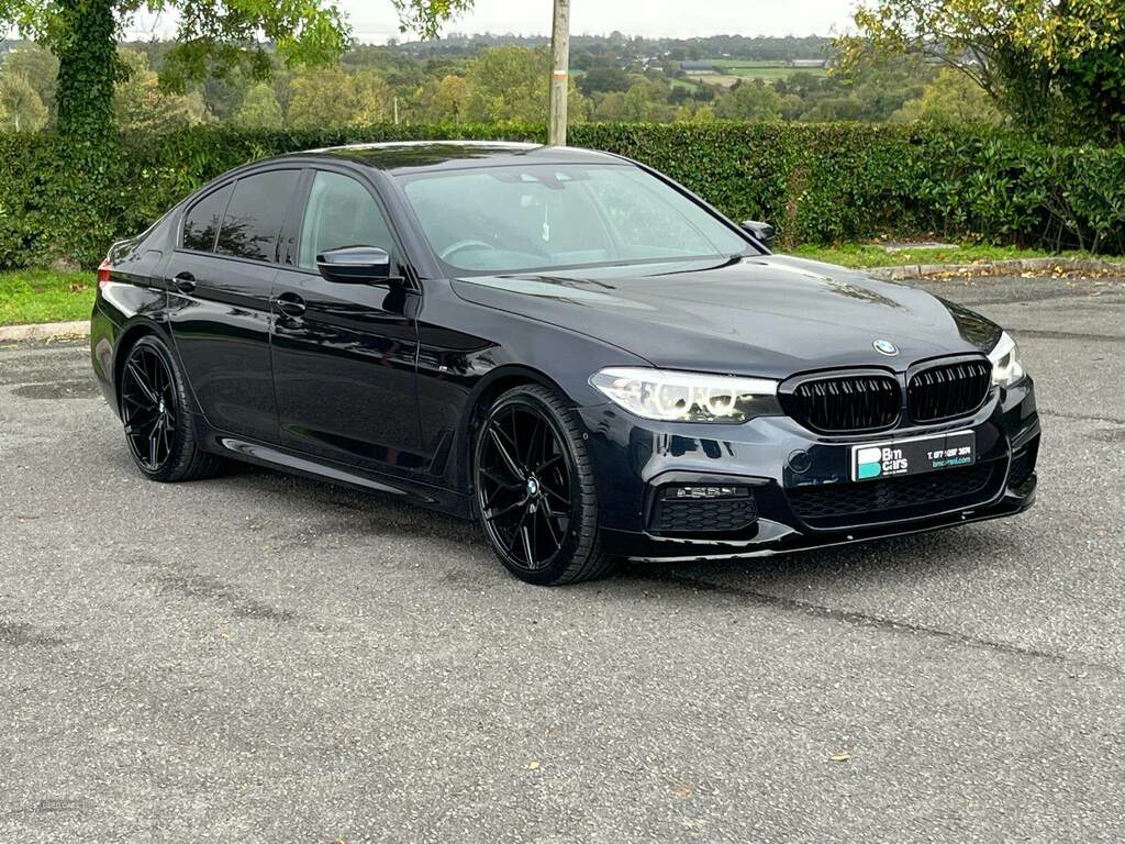 BMW 5 Series 520D M Sport Black