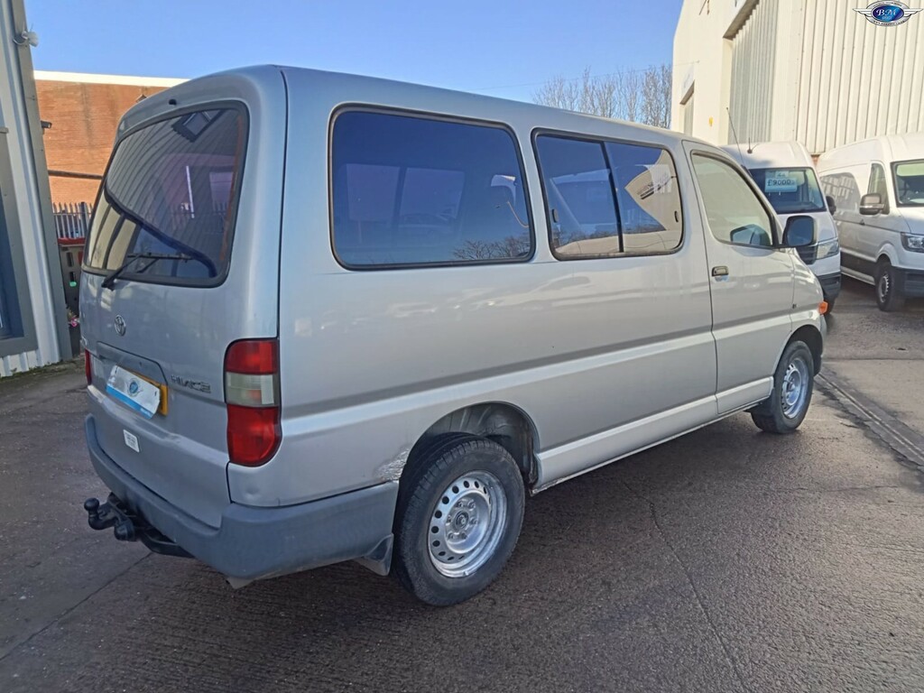 Toyota HiAce Pop Top 4 Berth Full Camper Conversion Silver #9