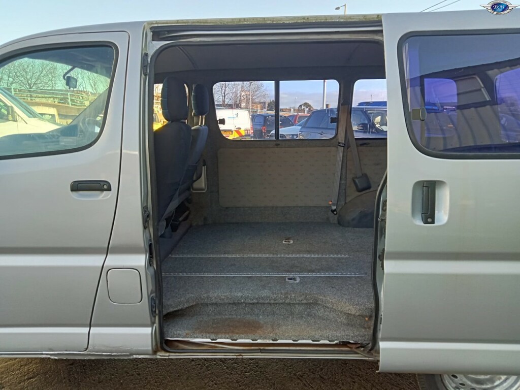 Toyota HiAce Pop Top 4 Berth Full Camper Conversion Silver #7
