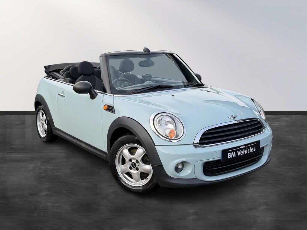 Mini Convertible Convertible 1.6 One Euro 5 201111 Blue #2