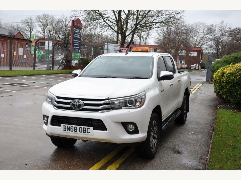 Toyota HILUX 2.4 D-4d Invincible 4Wd Euro 6 S S White #2