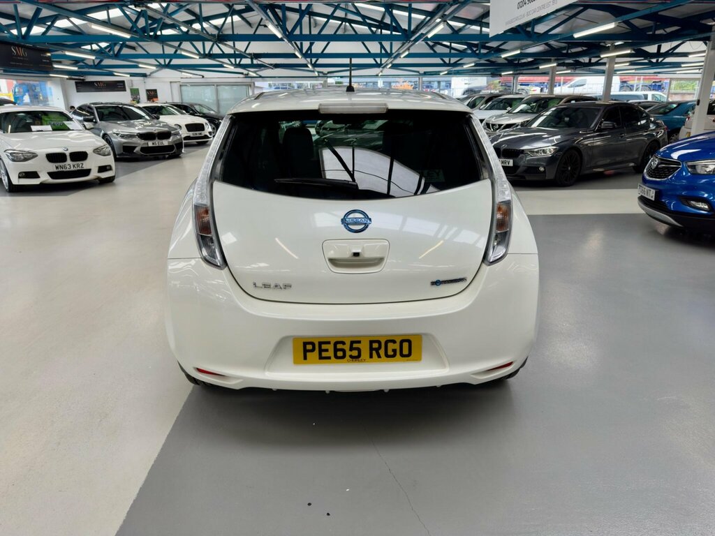 Nissan Leaf 24Kwh Tekna White #6