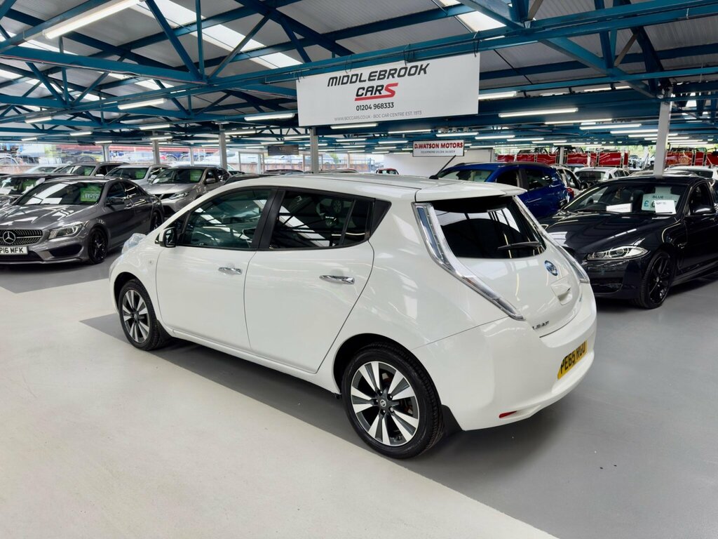 Nissan Leaf 24Kwh Tekna White #3
