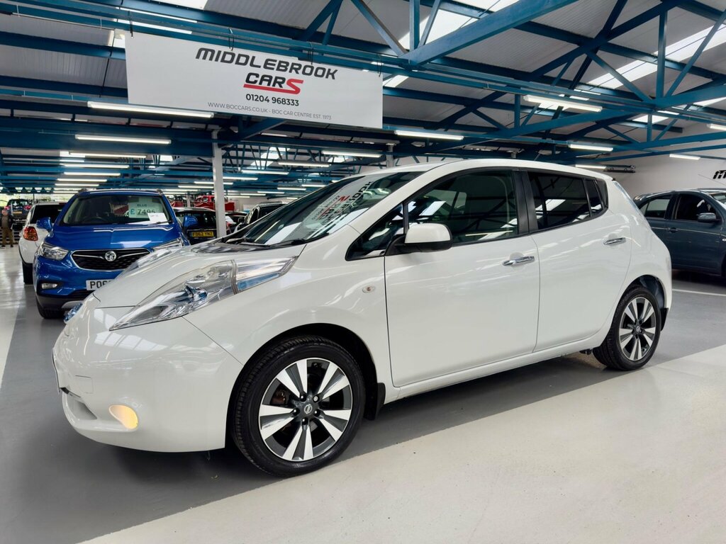 Nissan Leaf 24Kwh Tekna White #5