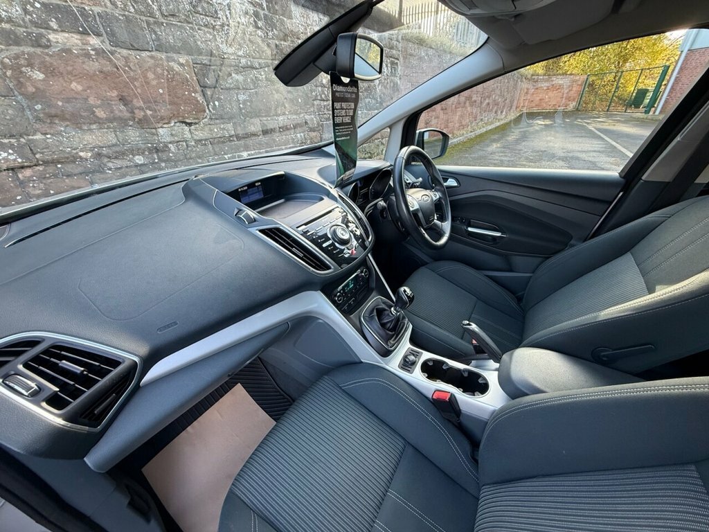 Ford Grand C-Max 1.6 Tdci Titanium 9 Services Dab Blueto Silver #16