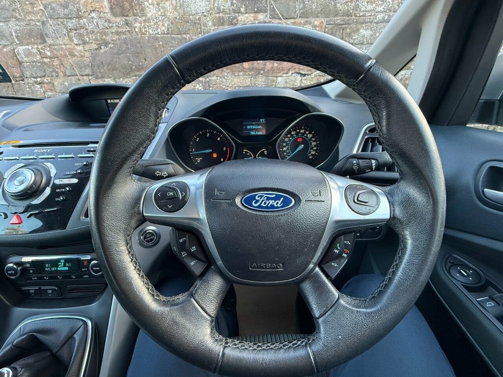 Ford Grand C-Max 1.6 Tdci Titanium 9 Services Dab Blueto Silver #19