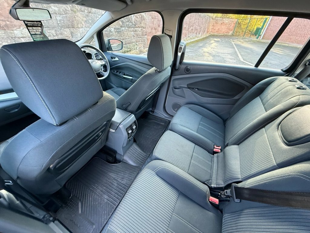 Ford Grand C-Max 1.6 Tdci Titanium 9 Services Dab Blueto Silver #13