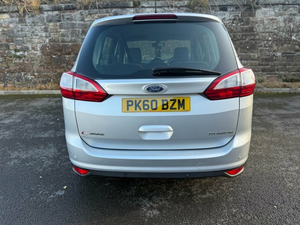 Ford Grand C-Max 1.6 Tdci Titanium 9 Services Dab Blueto Silver #7