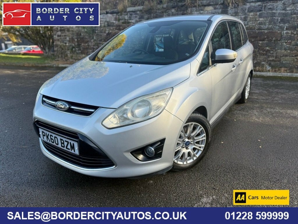 Ford Grand C-Max 1.6 Tdci Titanium 9 Services Dab Blueto Silver #1