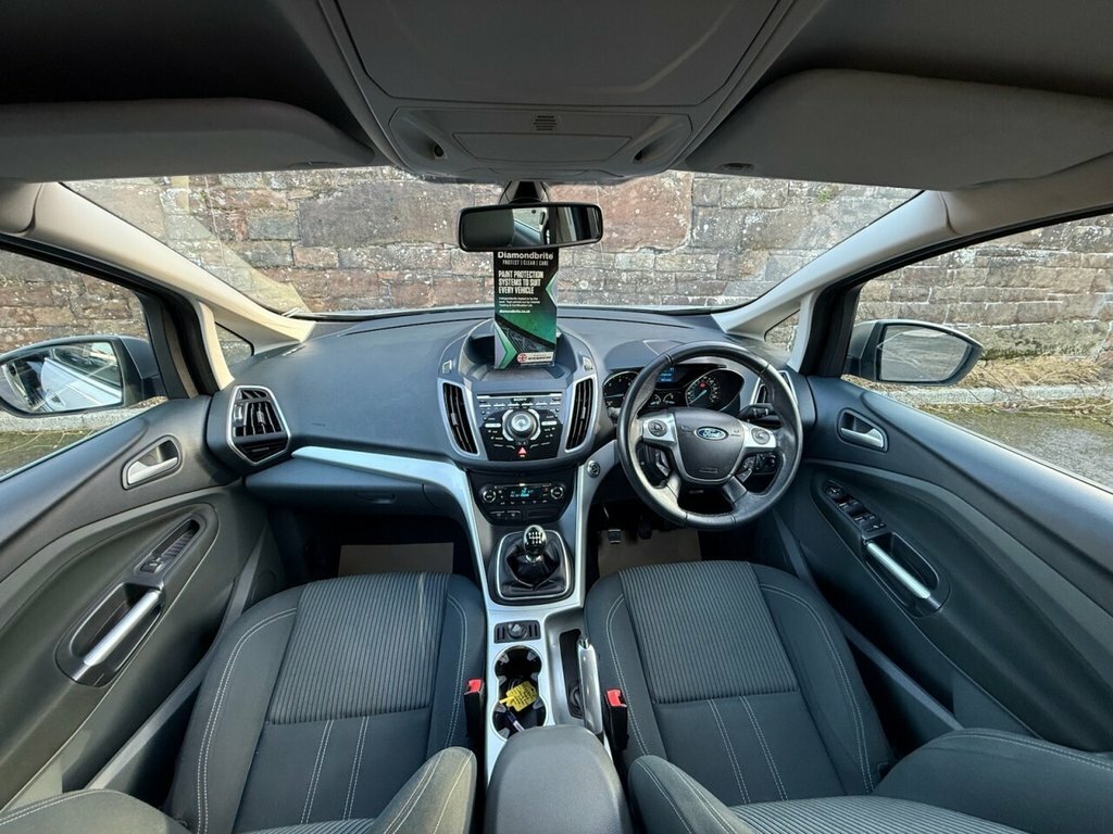 Ford Grand C-Max 1.6 Tdci Titanium 9 Services Dab Blueto Silver #14