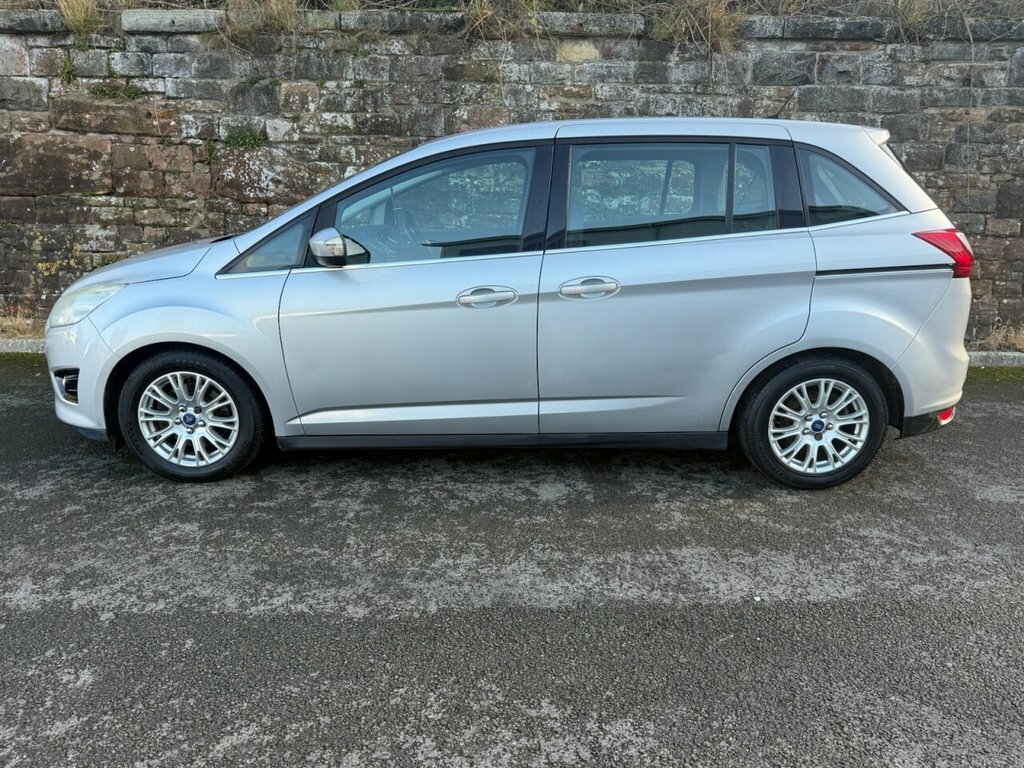 Ford Grand C-Max 1.6 Tdci Titanium 9 Services Dab Blueto Silver #5