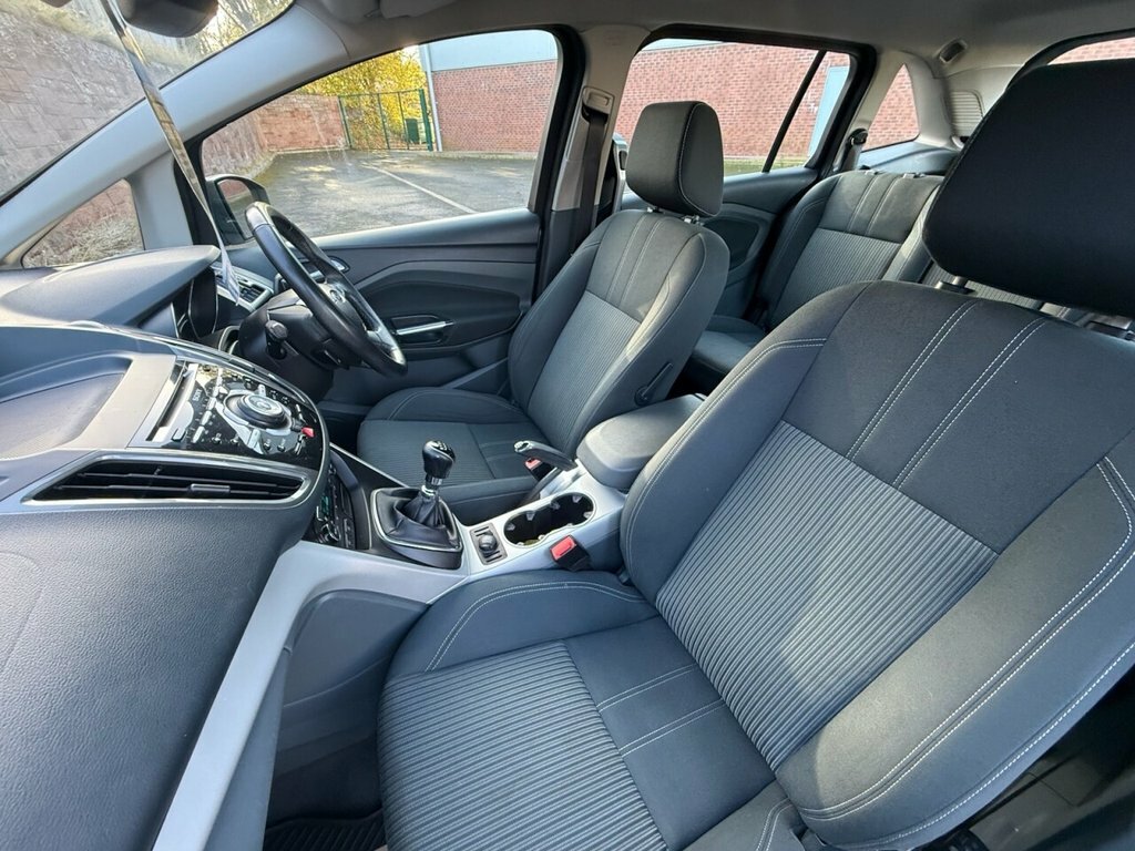 Ford Grand C-Max 1.6 Tdci Titanium 9 Services Dab Blueto Silver #15