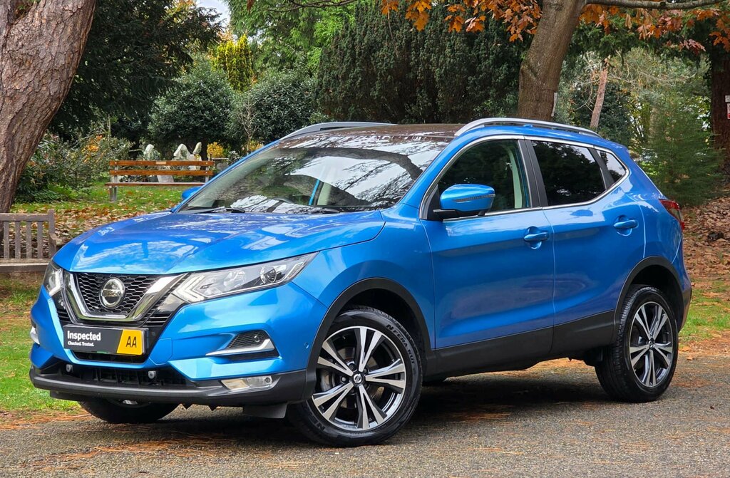 Nissan Qashqai+2 Hatchback Blue #2