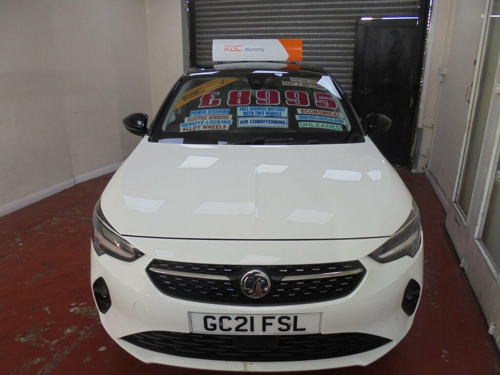 Vauxhall Corsa 1.2 Griffin Edition Euro 6 GC21FSL White #3