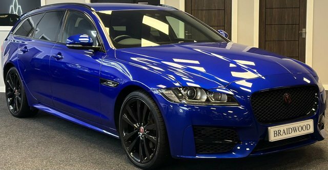 Jaguar XF Estate SL69OUW Blue #3