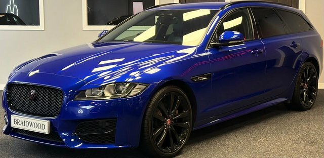 Jaguar XF Estate SL69OUW Blue #5
