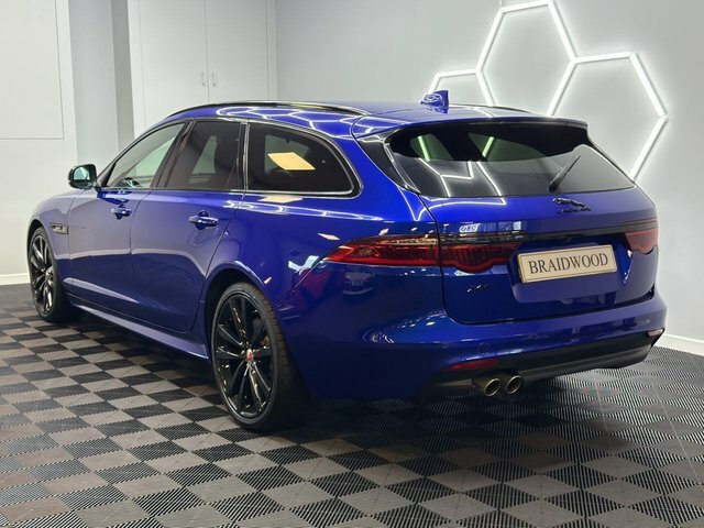 Jaguar XF Estate SL69OUW Blue #2