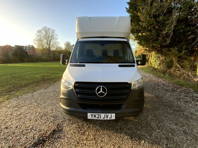 Mercedes-Benz Sprinter 314 Cdi Progressive Luton YK21JVJ White #2