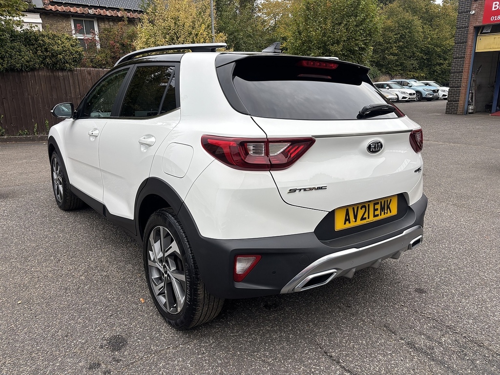 Kia Stonic T-gdi Mhev Gt-line S AV21EMK White #4
