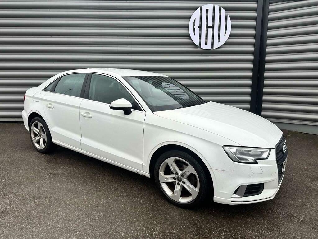 Audi A3 1.6 Tdi Sport S Tronic Euro 6 Ss White