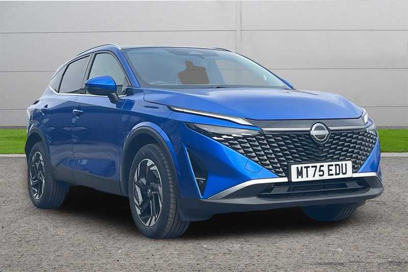 Nissan Qashqai 1.3 Dig-t Mh 158 N-connecta Xtronic Blue