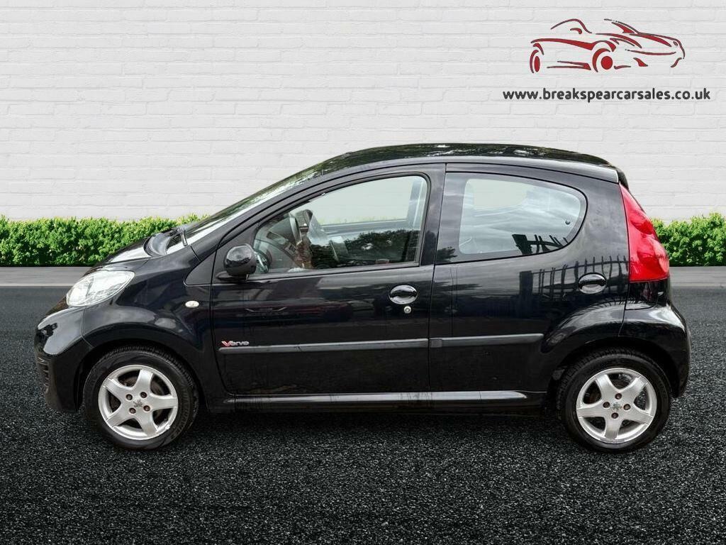 Peugeot 107 1.0 12V Verve Euro 4 Black #4
