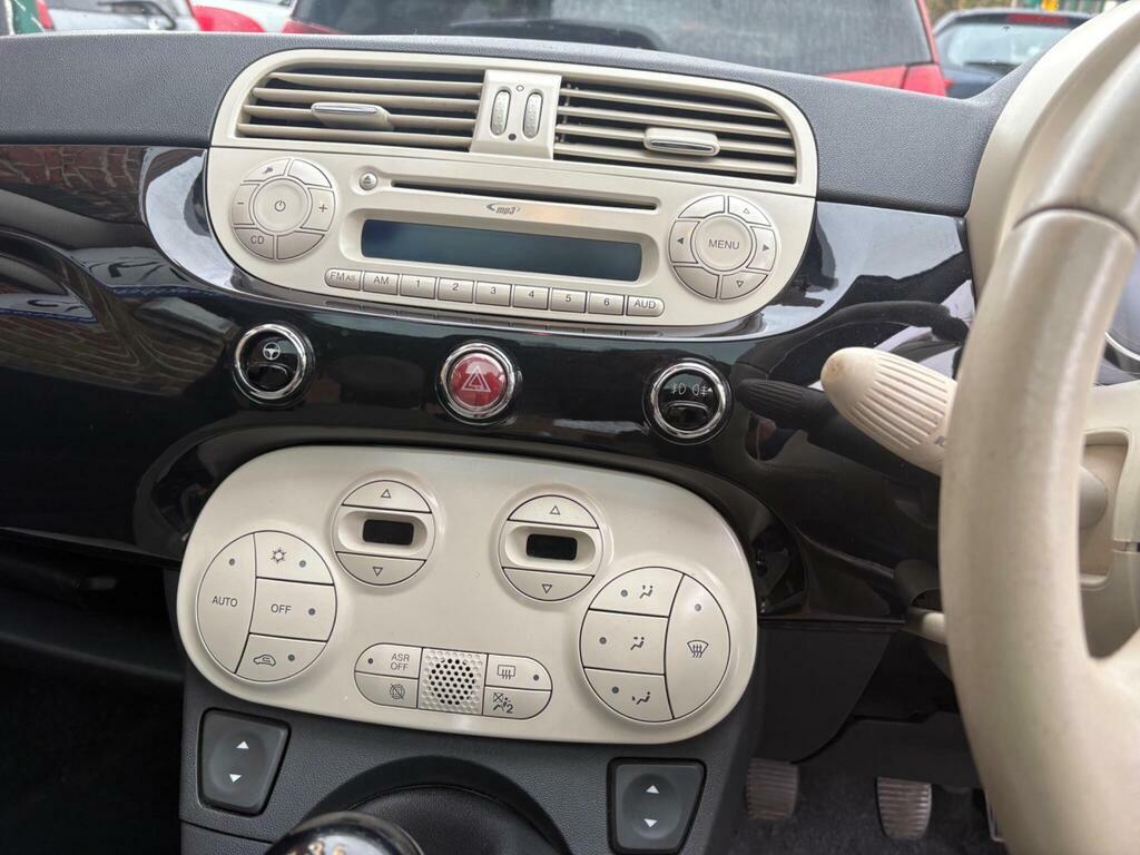Fiat 500 1.2 Lounge Euro 6 S S LN15GXV Black #2