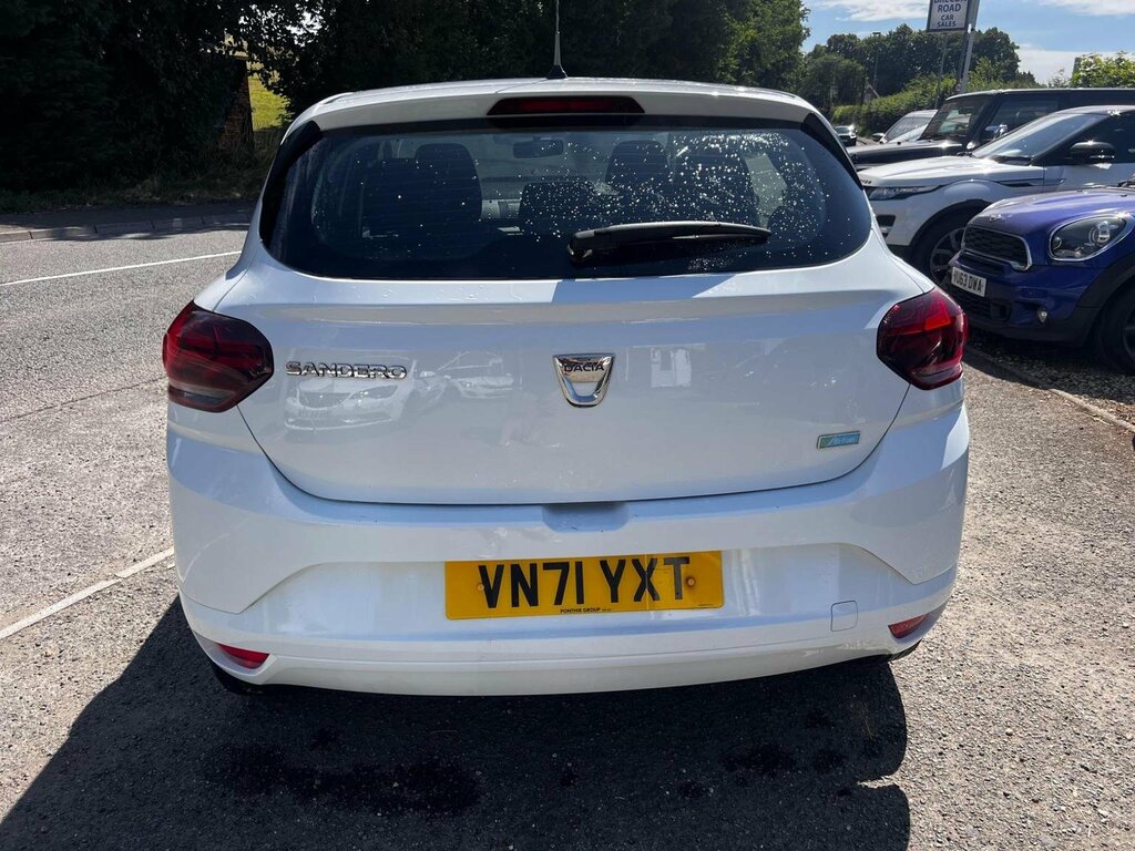 Dacia Sandero Hatchback 1.0 Tce Essential Euro 6 Ss 2021 VN71YXT White #6