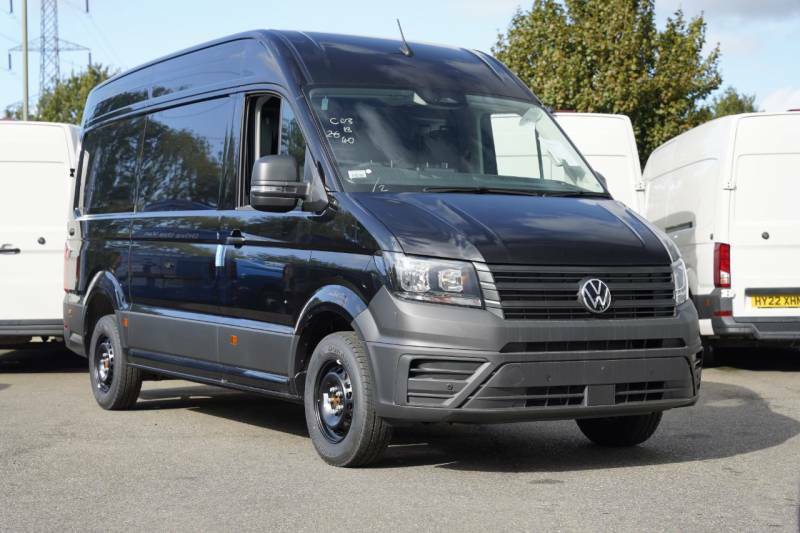Volkswagen Crafter Cr35 Tdi 140Ps High Roof Van Commerce Plus Mwb - 2 Black