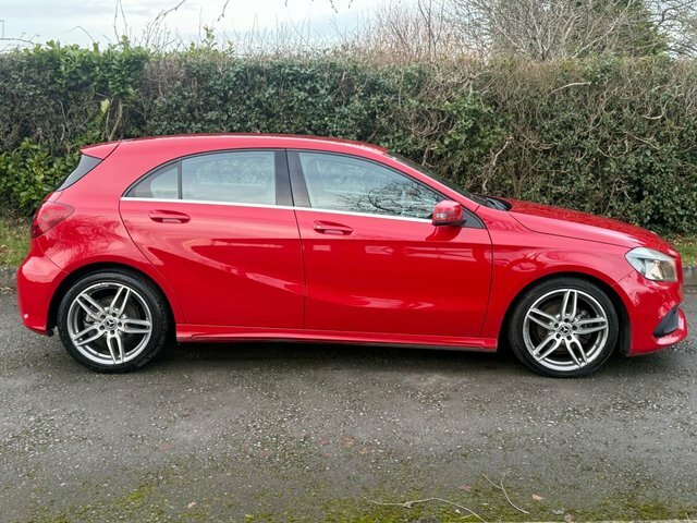 Mercedes-Benz A Class 1.5 A180d Amg Line Hatchback 7G-dct Eur ET67GWM Red #5