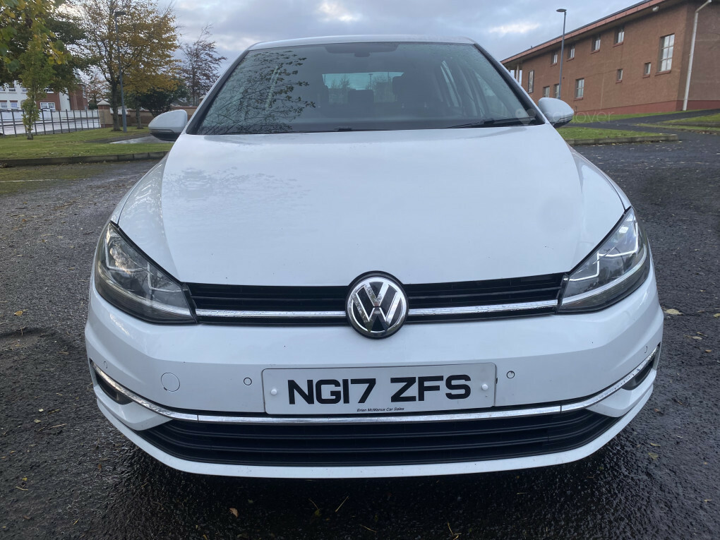 Volkswagen Golf Se Tdi Bluemotion Technology NG17ZFS White #5