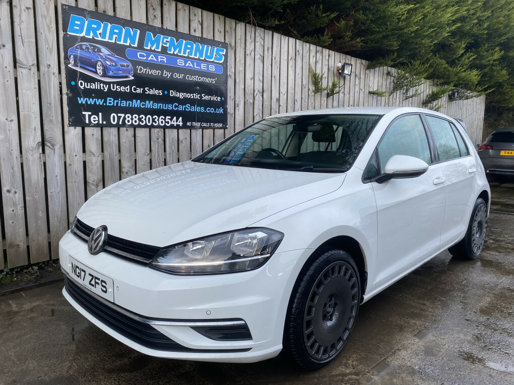 Volkswagen Golf Se Tdi Bluemotion Technology NG17ZFS White #2