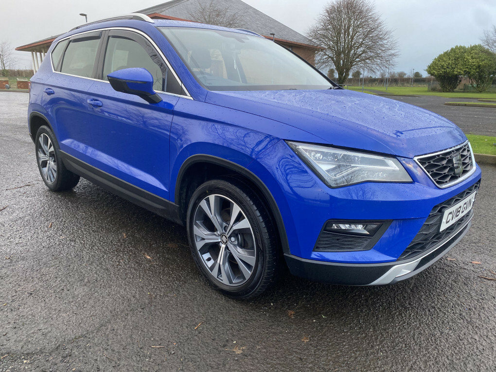 Seat Ateca Se Tech Ecomotive Tdi CV18GVN Blue #4