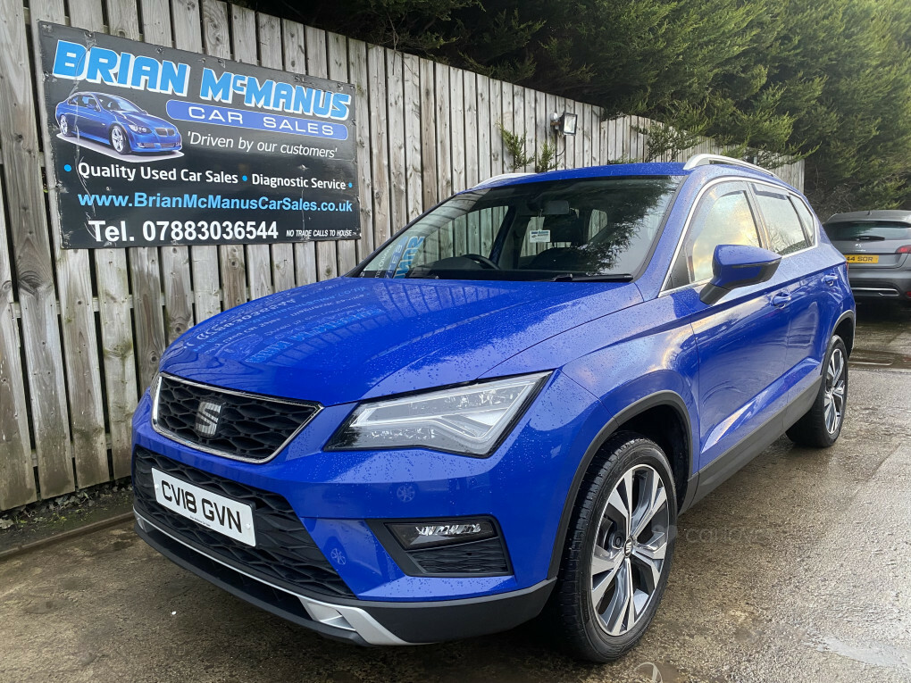 Seat Ateca Se Tech Ecomotive Tdi CV18GVN Blue #2