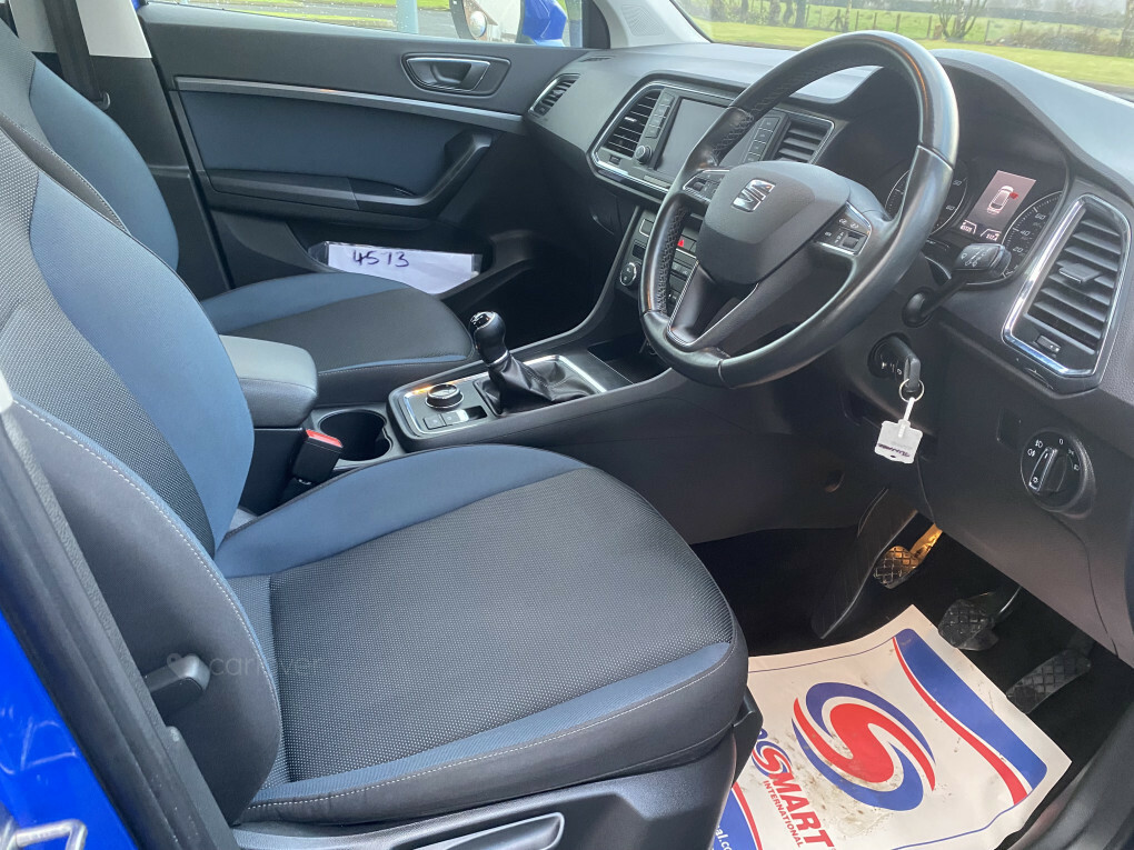 Seat Ateca Se Tech Ecomotive Tdi CV18GVN Blue #6